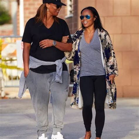 Queen Latifah's girlfriend Eboni Nichols spotted with a baby bump, confirms they are expecting ...