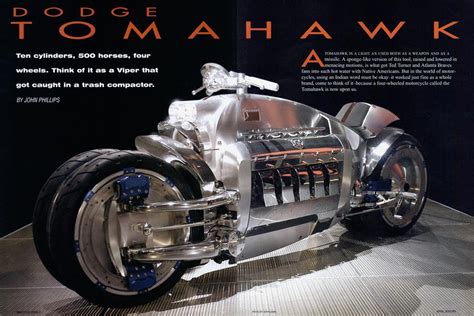 Dodge Tomahawk | Cycle World | APRIL 2003