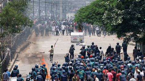 Bangladesh anti-quota protests push nation on edge as death toll rises to 32 - South Asia News