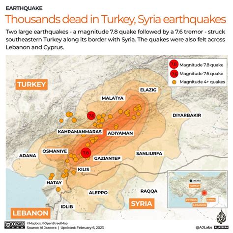 Satellite images show scale of destruction in Turkey-Syria quakes | Interactive News - WireFan ...