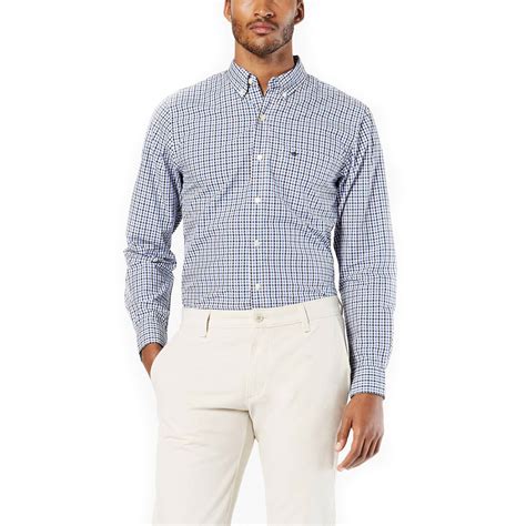 Dockers Men's Signature Comfort Flex Shirt | Casual & Dress Button Down Shirts | Apparel - Shop ...