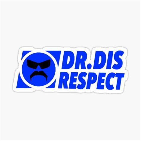 "Dr Disrespect | Logo" Sticker for Sale by sekandortz | Redbubble