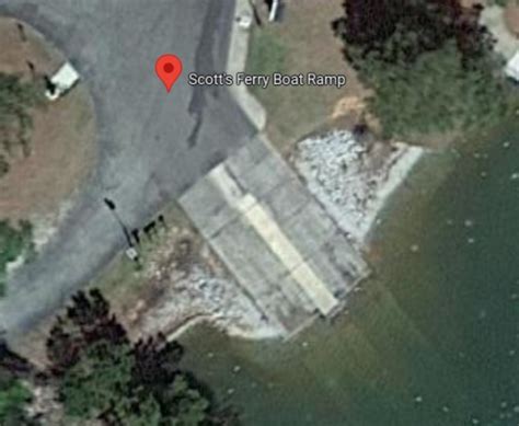 Scott's Ferry Boat Ramp - Clarks Hill Lake