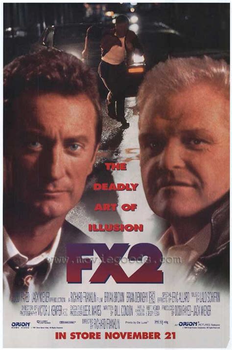 FX 2: The Deadly Art of Illusion Movie Posters From Movie Poster Shop