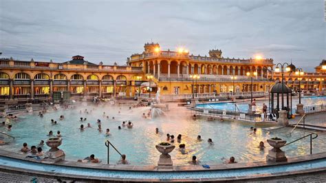 Széchenyi Thermal Bath in the ‘City of baths’ - Budapest