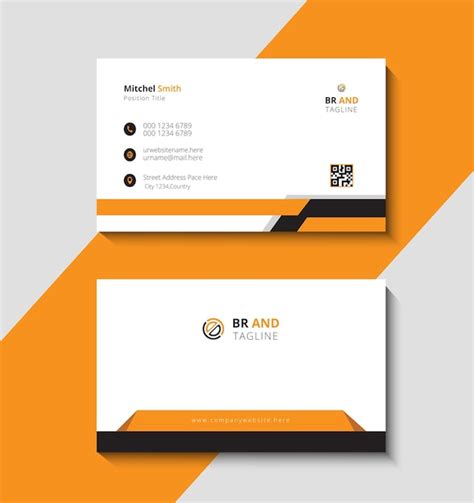 Premium Vector | Creative business card template