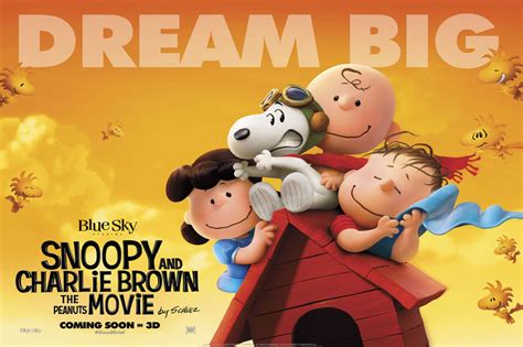 Snoopy and Charlie Brown: The Peanuts Movie New Poster