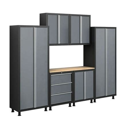 Coleman 7pc Garage Cabinet Set, Grey - Walmart.com