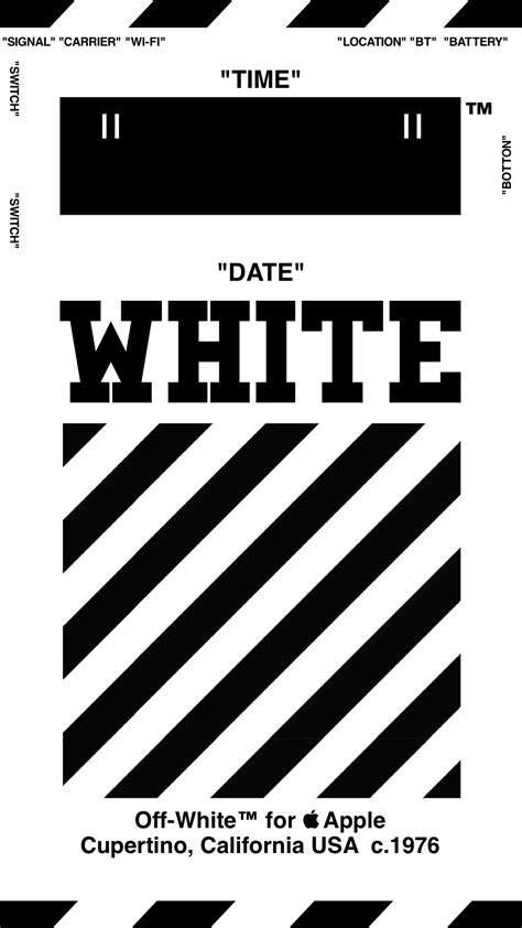 Off-White™ “OFFWHITE” “WALLPAPER” “IPHONE” ”壁紙“ “TYPE C-wh” 18/4/3-8 Iphone Wallpaper Off White ...