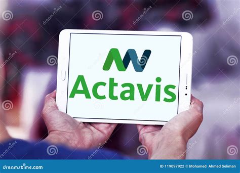 Actavis Generics Pharmaceuticals Company Logo Editorial Photography ...