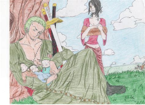 Roronoa Zoro and Family by CrickleReeRee on DeviantArt