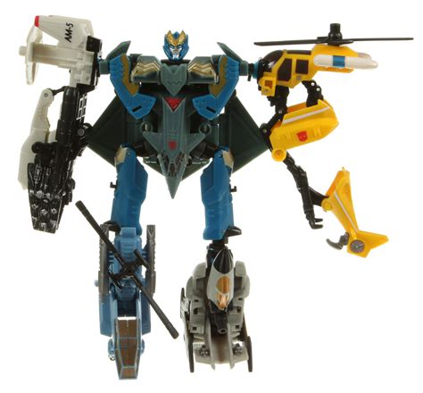 Combiner 5-packs Skyburst with Aerialbots (Transformers, Power Core Combiners, Autobot ...