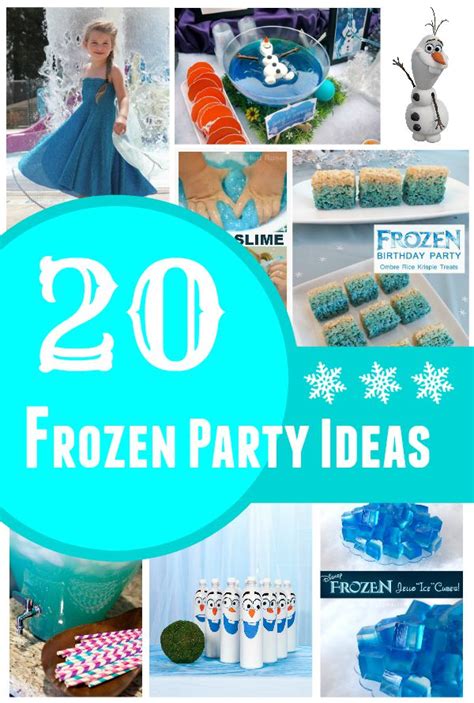 20 Frozen Birthday Party Ideas