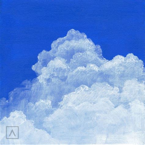 How To Paint Clouds? - 20+ Simple Cloud Painting Ideas - HARUNMUDAK