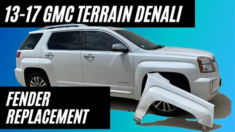 2013-2017 GMC Terrain Denali How-To Fender Replacement | ReveMoto - YouTube