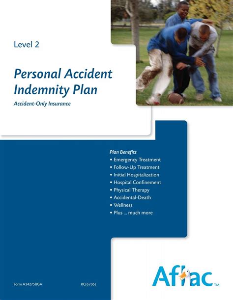 AFLAC Personal Accident Indemnity Plan