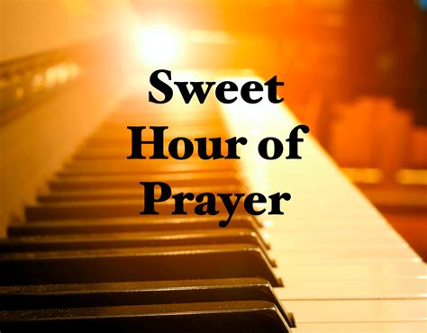 Sweet Hour of Prayer- Sheet Music – Natalie Raynes Music