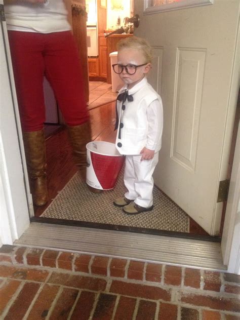 Cutest Ever!!! Col Sanders Halloween costume!! | Halloweenie, Halloween costumes, Colonel sanders