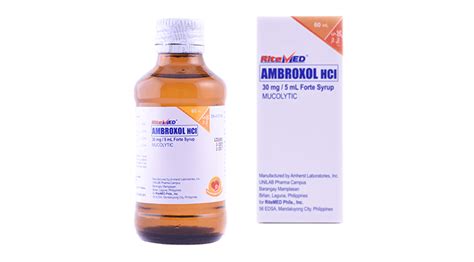 Pediatric Medicines - RiteMED for Kids (OTC) | RM AMBROXOL 30MG SYRUP ...