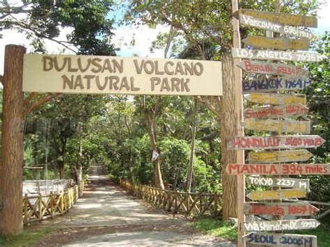 Bulusan Volcano Map