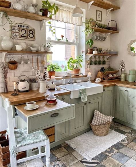 15 Cute Cottage Kitchen Decor Ideas