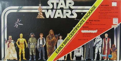 Star Wars Kenner Vintage Collection Early Bird Certificate