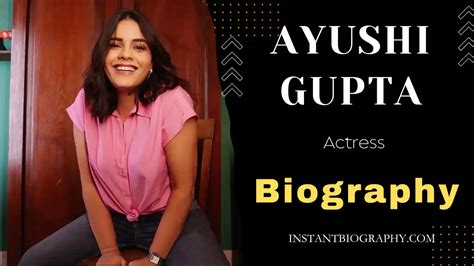 Ayushi Gupta - Height, Age, Boyfriend, Family, Education, Biography & More - Instantbiography.com