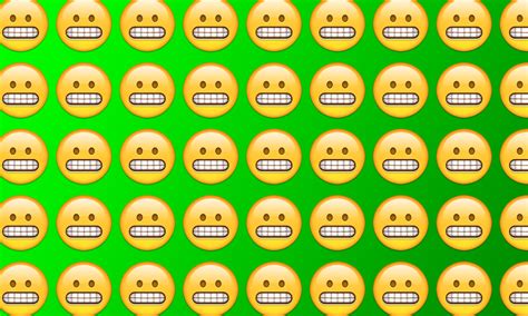 Emojiology: 😬 Grimacing Face