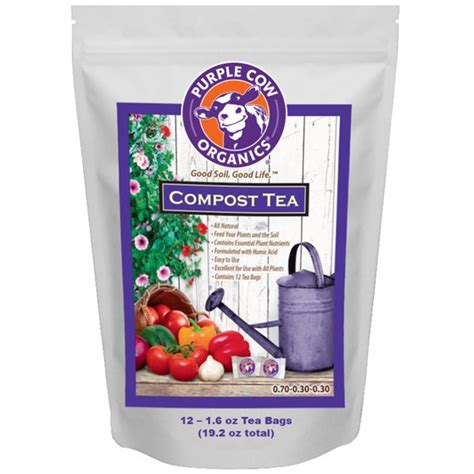 PURPLE COW ORGANICS 12PK Compost Tea PC COMPOST TEA - Walmart.com - Walmart.com