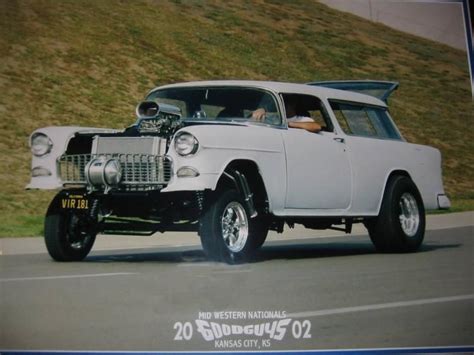 1955 Chevy Nomad Gasser Chevy Trucks, Cars Trucks, Chevy Nomad, 1955 ...