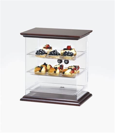 Acrylic Food Display Case with (3) Plastic Trays | Diy food display ...