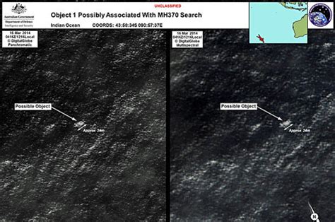 Malaysia Airlines Flight 370: Possible debris from missing plane ...