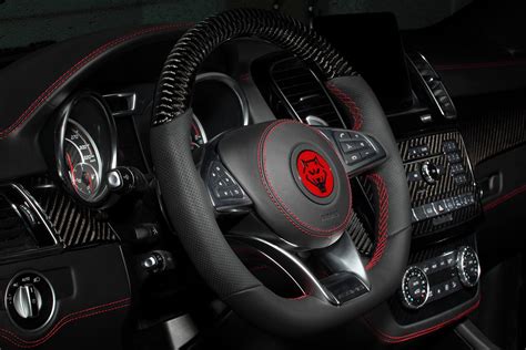 TopCar Does Carbon Fiber and Black Leather Interior for Mercedes GLE Coupe - autoevolution