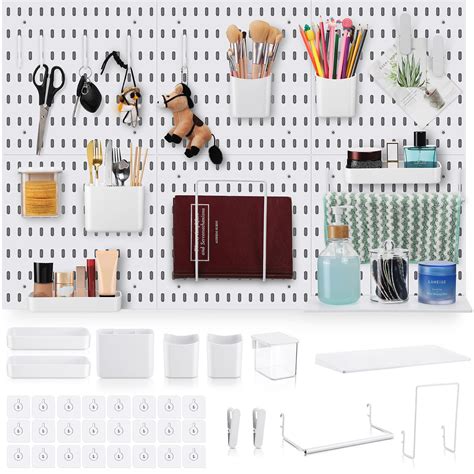 Mua 17 Pcs 33 x 22" Pegboard Combination Kit and 16 Peg Board ...