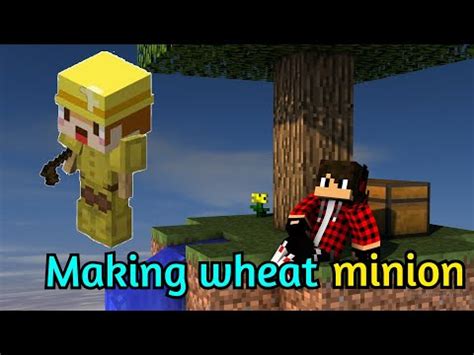 Making wheat minions in hypixel part 4 | hypixel #4 by silverfoce gamer | hypixel gameplay - YouTube