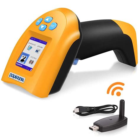 TroheStar 433Mhz Wireless Barcode Scanner, 1D USB Handheld