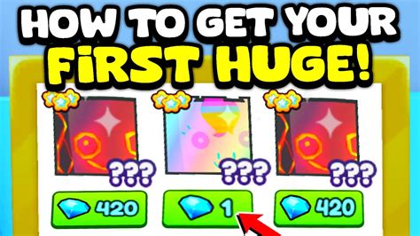 How to get your FIRST HUGE pet in Pet Sim 99! (Free to Play ...