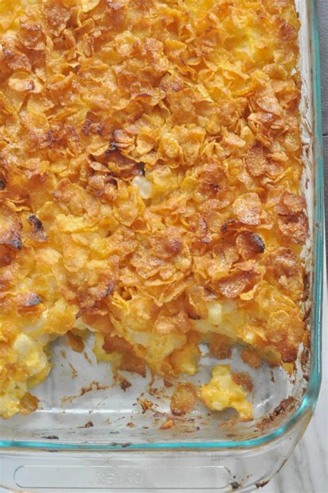 Corn Flakes Potato Casserole - Dining with Alice