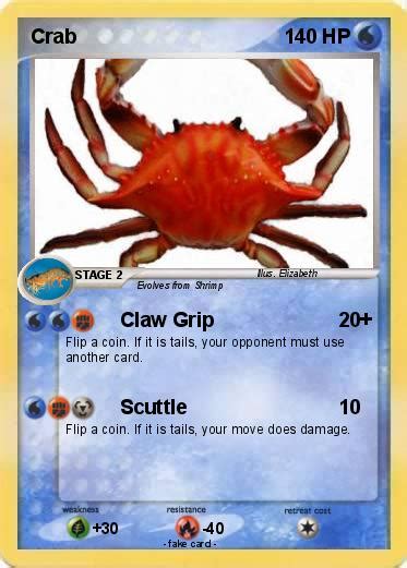 Pokémon Crab 16 16 - Claw Grip - My Pokemon Card