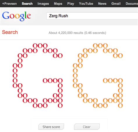 See How Google 'Zerg Rush' Easter Egg Invades Your Search Results ...