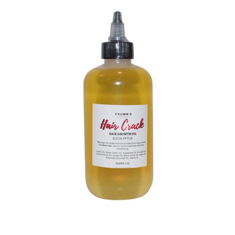 Hair Crack- Growth Oil – We Are Crown'd