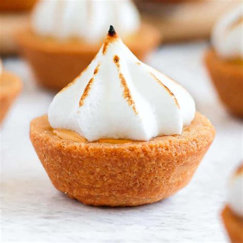 Mini Lemon Meringue Tarts - A Baking Journey