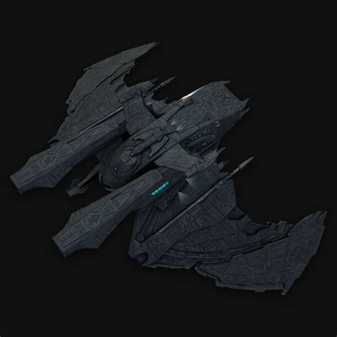 ArtStation - Romulan Scimitar, Tetiana SKRYPNICHENKO | Star trek ships ...