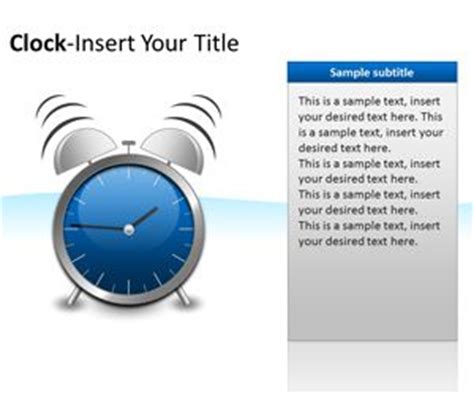 Clocks PowerPoint Templates