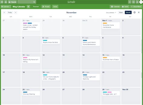 The Benefits of a Social Media Editorial Calendar – Close to Home