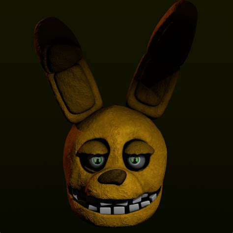 Spring Bonnie Head : r/fivenightsatfreddys