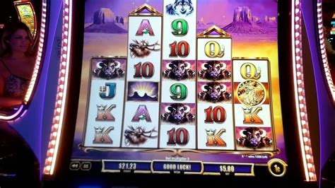 LOOK @ ALL THESE BUFFALOS & BUFFALO STAMPEDE ON BUFFALO ASCENSION Slot Machine Bonuses - Mohegan ...