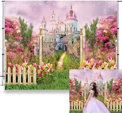 LFEEY 7x5ft Fantasy Castle Photography Backdrop India | Ubuy