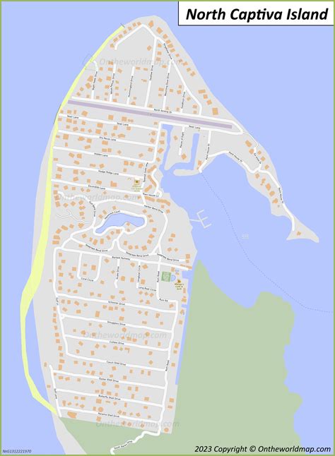 North Captiva Island Map | Florida, U.S. | Detailed Maps of North Captiva