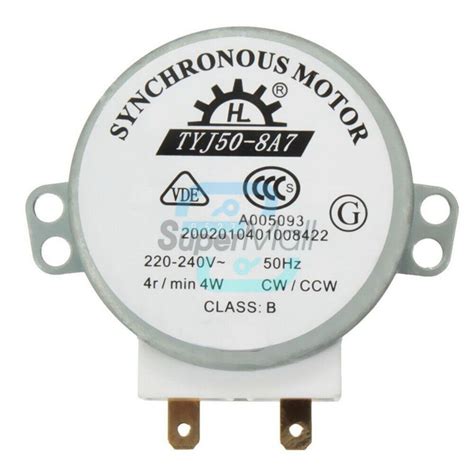 Microwave Oven Turntable Turn Table TYJ50-8A7 220-240V Synchronous Motor | eBay